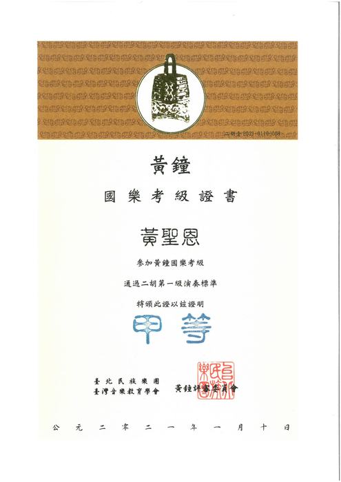 通過證書
