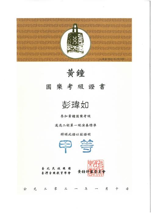 通過證書