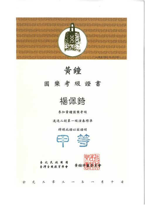通過證書
